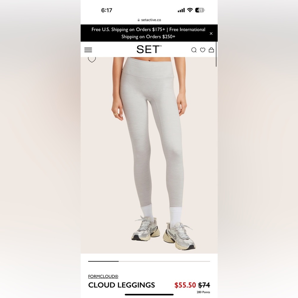 SET Active Formcloud leggings